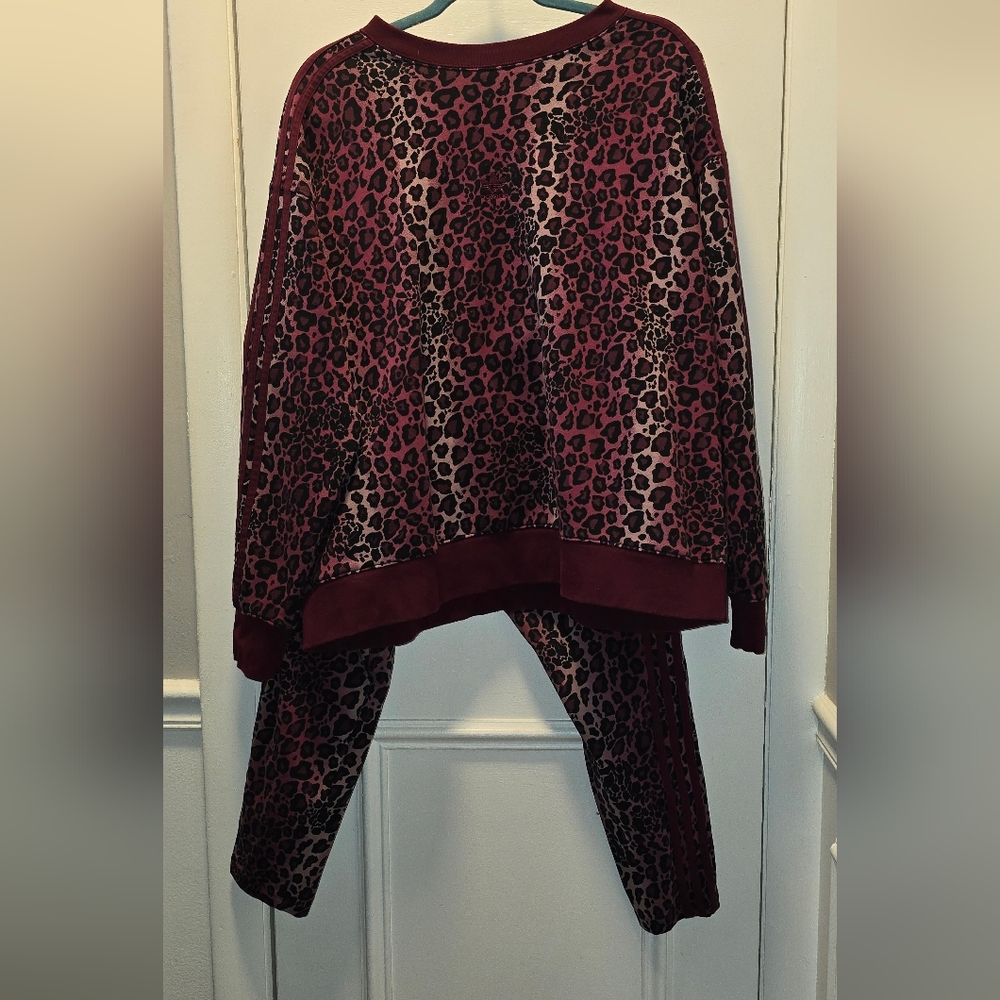 Addidas Leopard Print Set